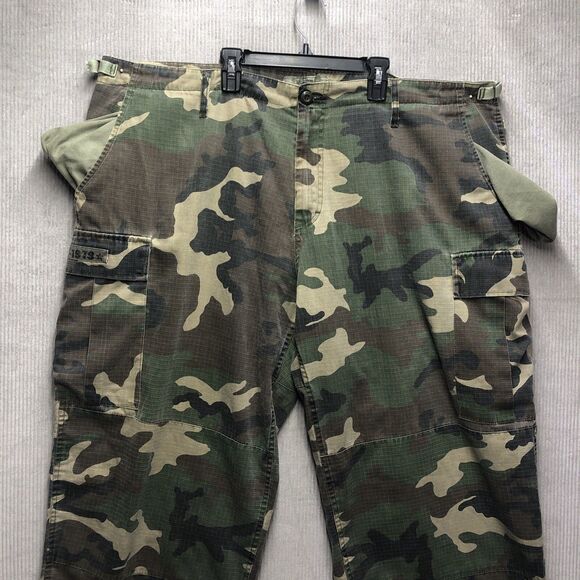 Storm Pants - STORM Unisex Army Pants Size XXXL Cargo Camo Adjustable Waist